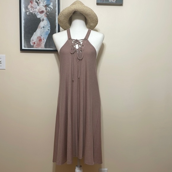 slim fit dress slacks Floral Drop Waist Bubble Dress